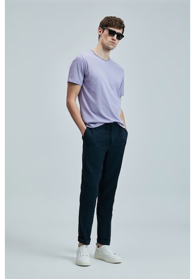 Lufian Junya Erkek Basic Tişört Lila Lila 111020259100870 Lila