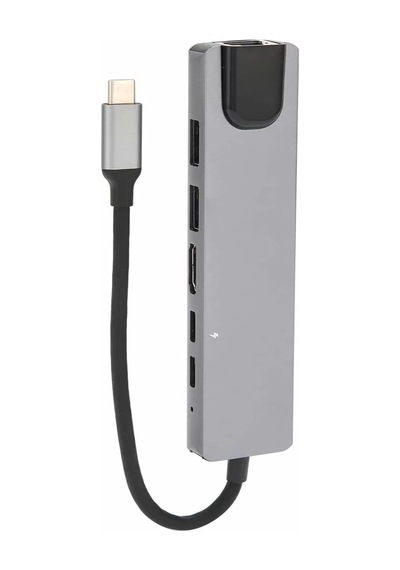 Home 8 Port Çoklayıcı Macbook Ile Uyumlu Çoğaltıcı Type-c Dönüştürücü Tf Sd Kart