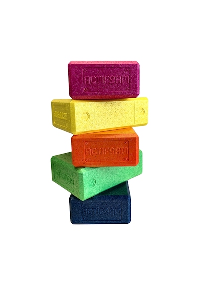Actifoam Yoga Blok 2'li Set Prime Sarı