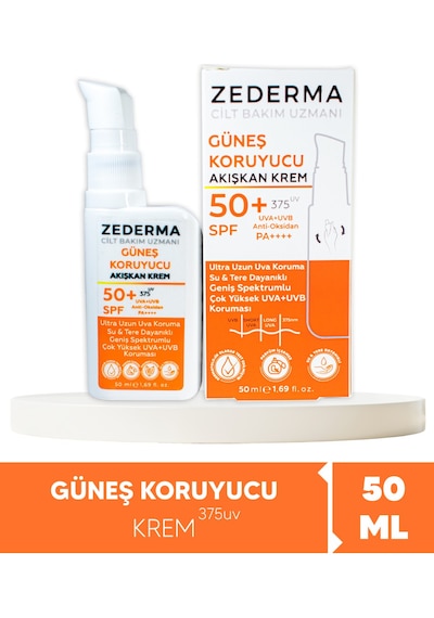 Zederma Koruyucu Güneş Kremi SPF50+ 50 ML