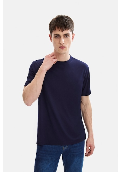 Back And Bond Lacivert Regular Fit Bisiklet Yaka Tişört Çok Renkli