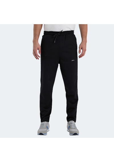 Slazenger KAYETAN Erkek Cepli Siyah Eşofman Altı