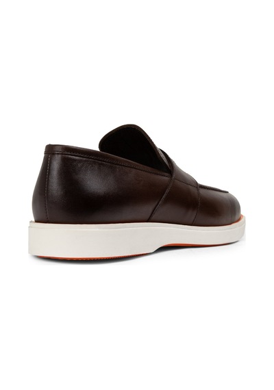 Deery Hakiki Deri Kahverengi Erkek Loafer Ayakkabı - 01960mkhvc01 Kahverengi