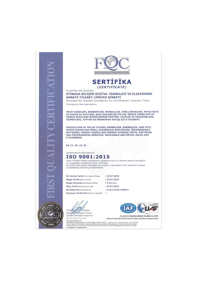 Etinova Comfort İf-05 Odun Ve Pelet Sobası Fırınlı