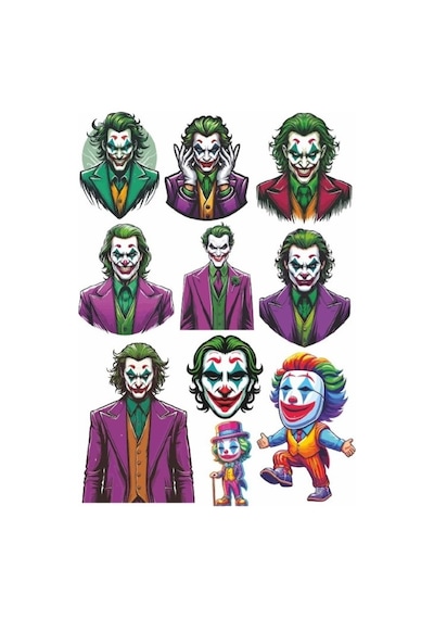 Joker Sticker Set