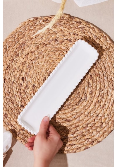 Karaca Carmen Perla Kayık Tabak 29 Cm