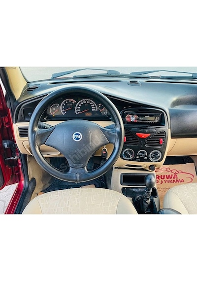 Fiat Palio Airbag Kapağı Armasız Ürün Açık Gri - Siyah