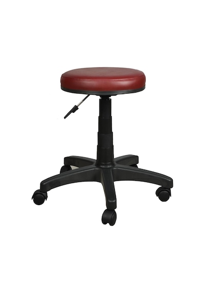 Bürocci Plastik Ayaklı Tabure-Bordo-2999G0102
