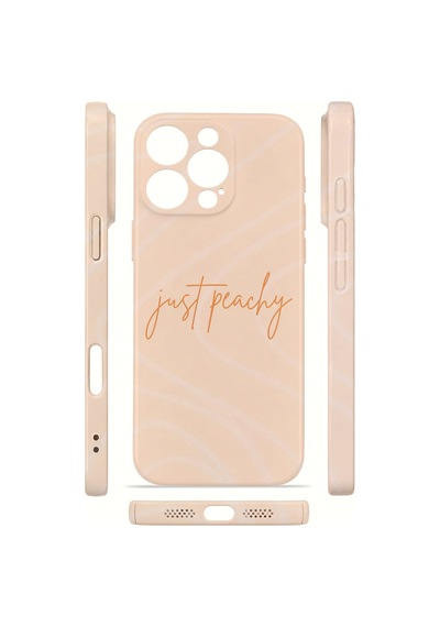Apple iPhone Uyumlu 16 Pro Vorian İnce Kamera Korumalı Mika Kılıf Just Peachy Just Peachy Mika