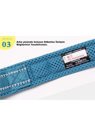 Yumuşak Süngerli Siyah Tasma Kayışı Xs