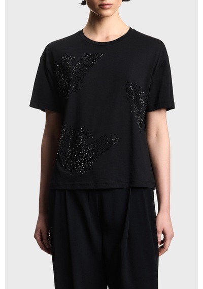 Emporio Armani Bayan T Shirt Ew003595 Af12597 Uc001 Siyah Siyah