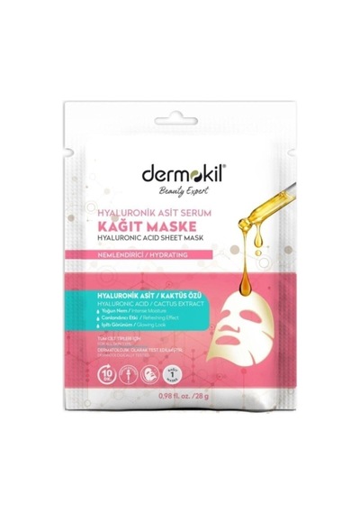 Dermokil Hyaluronik Asit Kağıt Maske