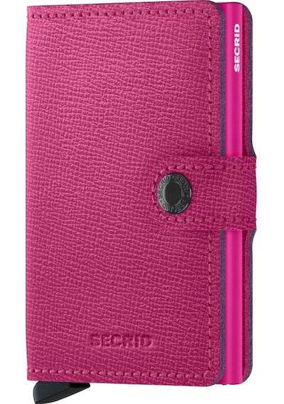 Secrid Miniwallet Kartlık Cüzdan Crisple Fuchsia Çok Renkli