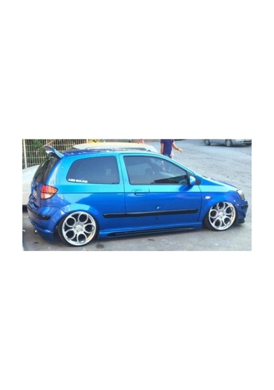 Kit Garaj Hyundai Getz Yan Marşpiyel Plastik Boyasız