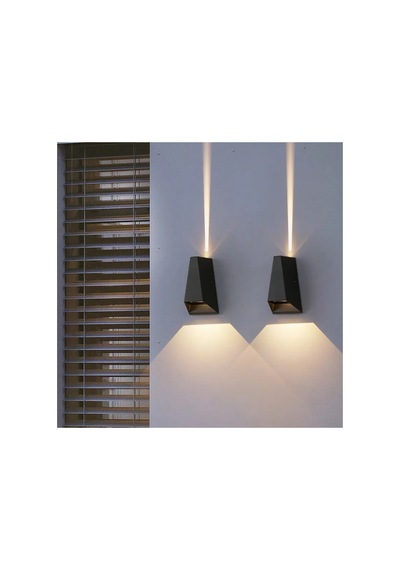 Cata 2x3w Malta Bahçe Led Aplik Günışığı 3200k Ct-7063 Gün Işığı