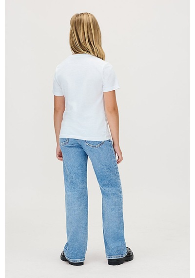 Calvin Klein Erkek Çocuk Tişört Iu0ıu00719 BEYAZ