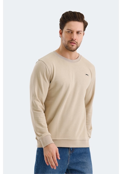 Slazenger Orvar In Erkek Bej Sweatshırt Bej