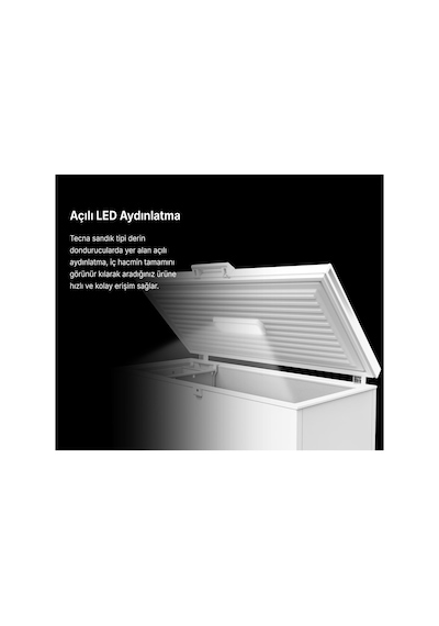 Tecna Tye 2202 Dual 202 L Sandık Tipi Derin Dondurucu