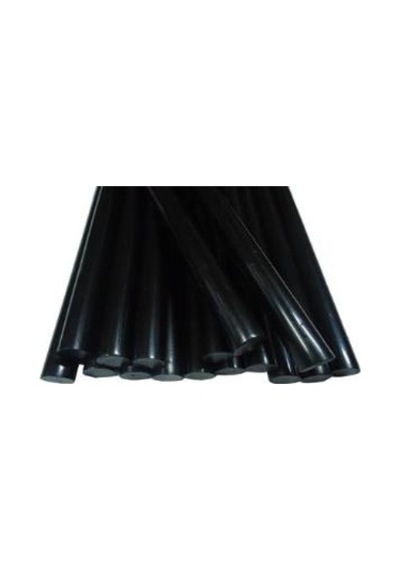 Siyah Çubuk Silikon Kalın 30cm 1kg 33adet -