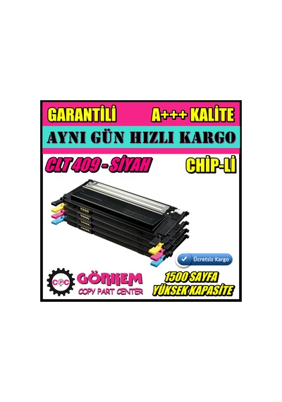 Samsung Clx3175Fn Toner Uyumlu Siyah / Clt-K409S N11.22850