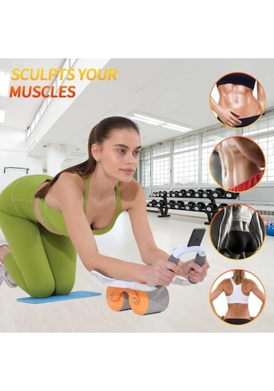 Ultimate Sup, Abs Tekerlekli Silindir, Abs Egzersizi, Silindirli Egzersiz, Fitness Ekipmanı 5264