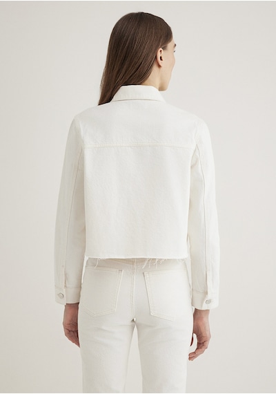 Mavi - Thalia Mavi Premium Beyaz Jean Ceket 1110289-89161 Beyaz