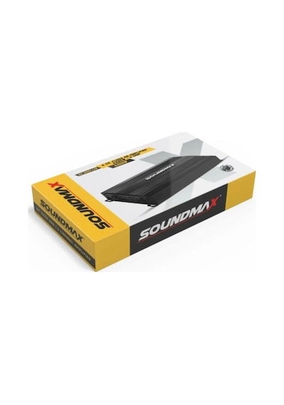 Soundmax Sx-3200.4Ab 4Kanallı Anfi 4000Wat 4X80Rms Oto Anfi