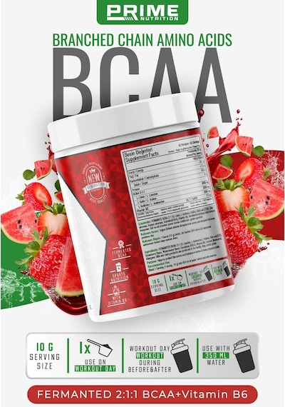 Prime Nutrition Bcaa 2:1:1 420 Gram Karpuz & Çilek