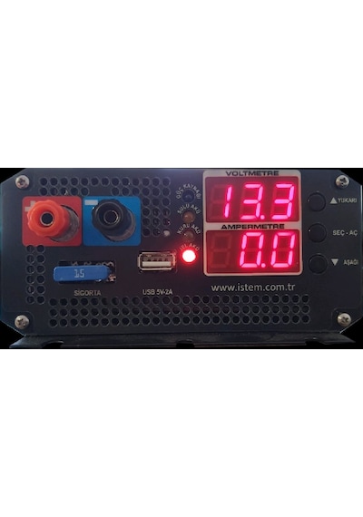 Desa 12V 15A - 6V 15A - 24V 7A Akü Şarj Cihazı ve Redresör