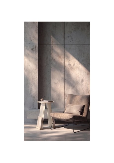 Folio Modern Metal Yan Sehpa Ve Dergilik, Yuvarlak Koltuk Kenarı Kitaplık Sehpa Krem - 945341616 Krem
