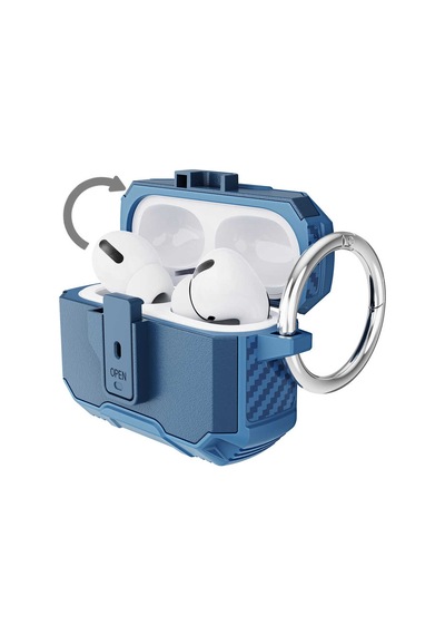 Apple AirPods Uyumlu Pro Kılıf Zore Airbag 27 Silikon Pembe