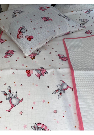 NVSisters %100 Organik Bebek Ve Çocuk Pike Takımı