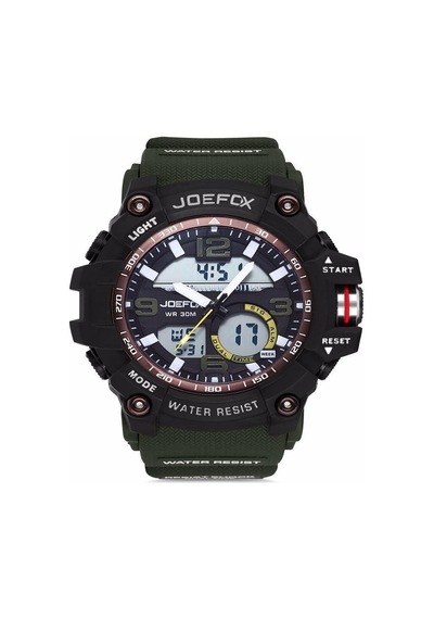 Joefox Jfx-1614M-Grn Dijital Analog Erkek Kol Saati