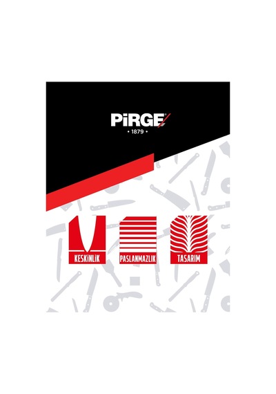 Pirge Kurban Bayramı Bıçak Seti 3 Parça - Prg34026 Diğer