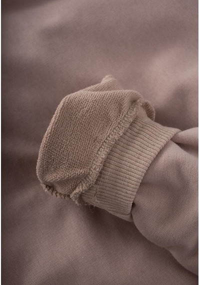 Cigit Basic Karyoka Detaylı Sweatshirt Takım 3-8 Yaş S.vizon Vizon