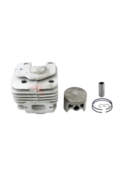Silindir + Piston Seti 45.2 Mm 54.5cc Hyundai Turbo 760 Ve Oleomac Gsh 56 İle Uyumlu Yüksek Performanslı Motor Seti