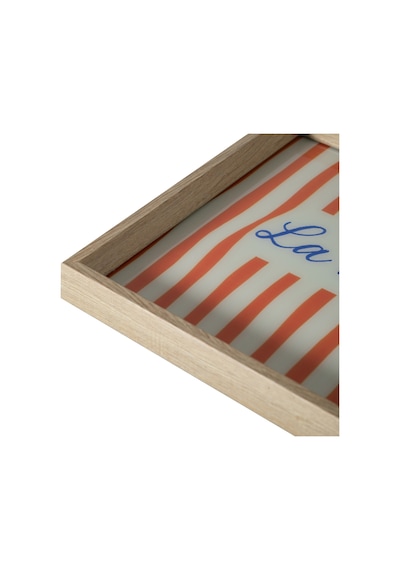 Mudo Home La Dolce Vıta Dekoratif Tepsi 31x42 Cm Turuncu