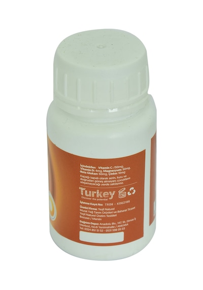 Yeşil Naturel Farmaex Beta Glukan Vitamin C - D Magnezyum Çinko 60 Kapsül