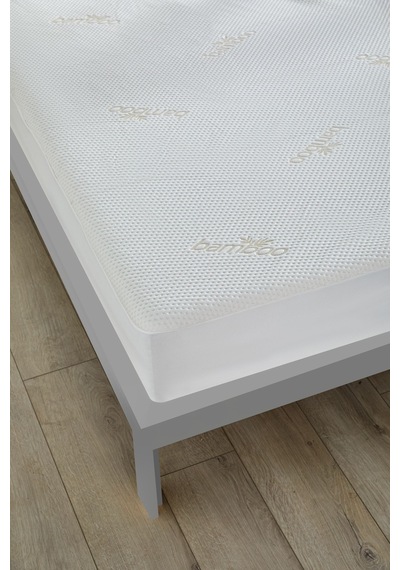 Bambu Tek Kişilik Lastikli Alez 100x200 Cm Renksiz