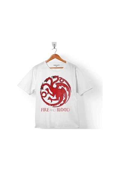 Game Of Thrones Fıre And Blood House Targaryen Çocuk Tişört 001