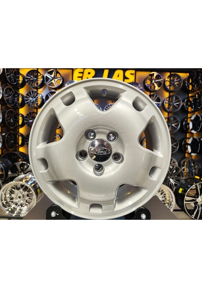 4 Adet Ford 6 15 5 108 Et52.5 63.4 Sılver Jant Yenilenmiş Takım