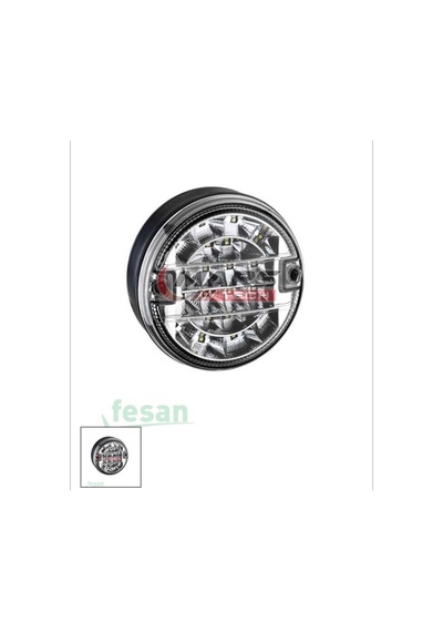 24v Stop Lamba Universal Ledli Gerivites Beyaz Tek Renk Stop