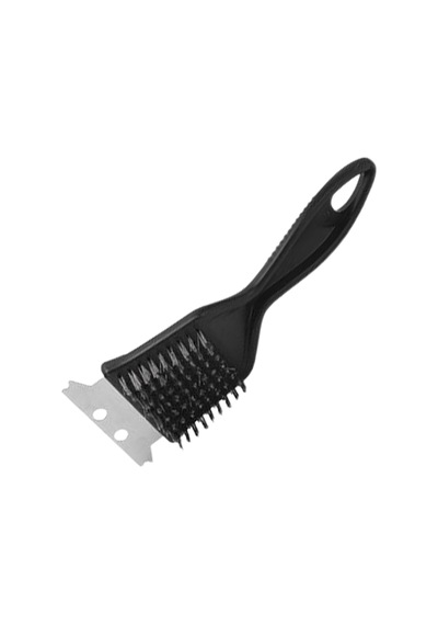 Mangal Bbq Temizlik Fırçası Ergonomik Paslanmaz Çelik Kıllar Mangal Fırçası