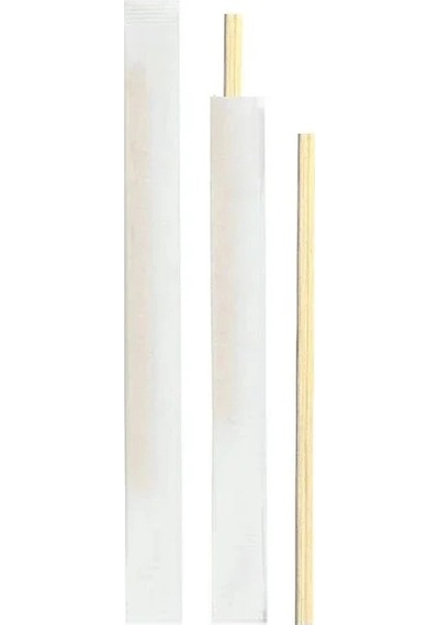 Kağıt Sargılı Tahta Karıştırıcı 14 Cm 200 Lü