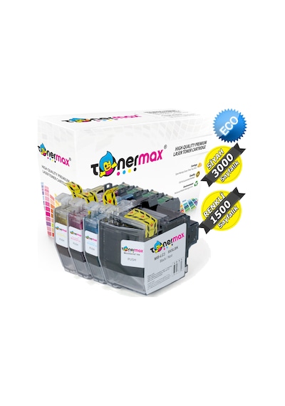 Brother Mfc J3930Dw Uyumlu Kartuş Takım / Brother Lc 3719Xl