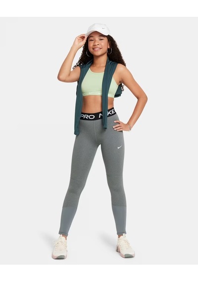 Nike Pro Dri-fıt Kız Çocuk Tayt - Füme Da1028-091