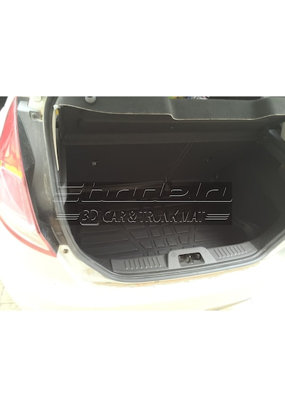 Bagaj Havuzu Ford Fiesta 2008-2017 Uyumlu Koku Yapmaz Kaucuk 3d