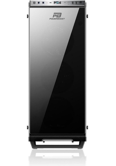 Power Boost Vk-G3903S Usb3.0 Full Siyah Tempered Glass Halo Regu