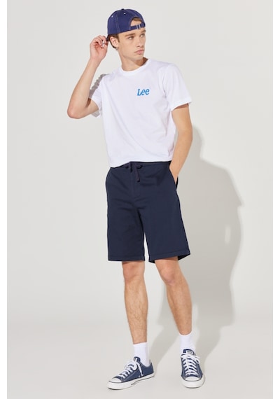 Lee Regular Fit Normal Kesim %100 Pamuk Normal Bel Lacivert Chino Şort L231406410 Lacivert