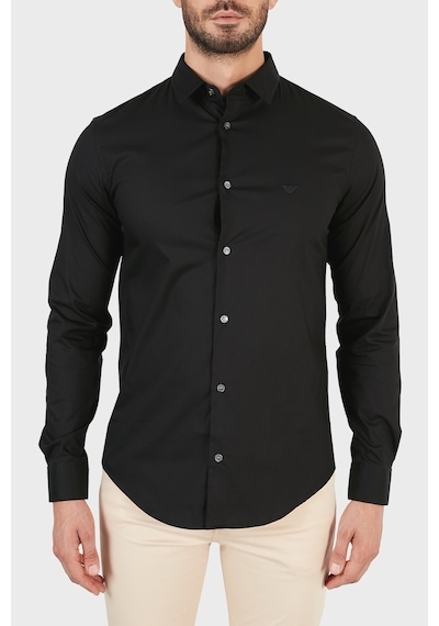 Emporio Armani Erkek Gömlek 8N1C09 1Nı9Z 0999 Siyah